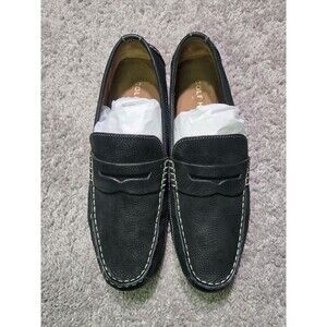 Cole Haan Men's Wyatt Penny Driver Loafers Slip on Dress Shoes Black Size 9.5